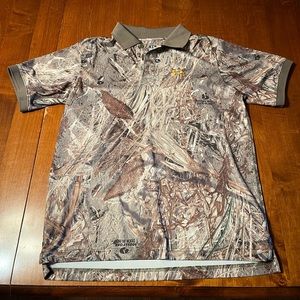 Underarmour Mossy Oak duck blind polo